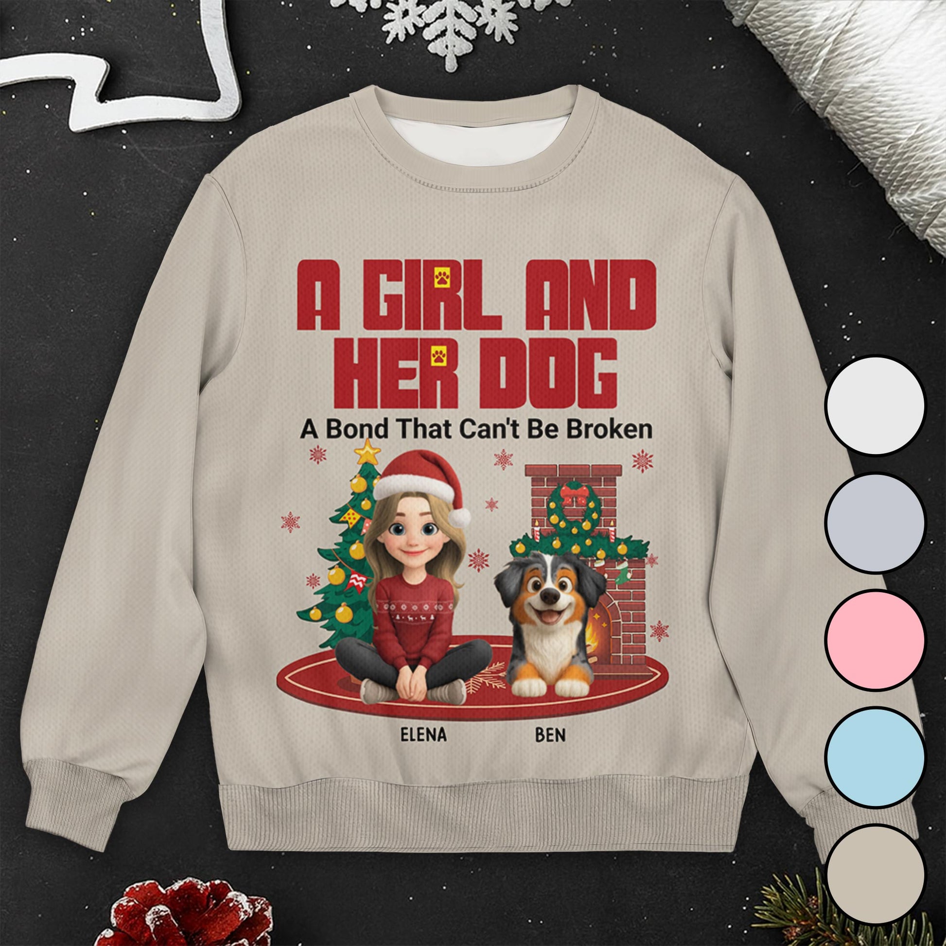 A Girl And Her Dog, A Bond That Can't Be Broken