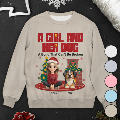 A Girl And Her Dog, A Bond That Can't Be Broken