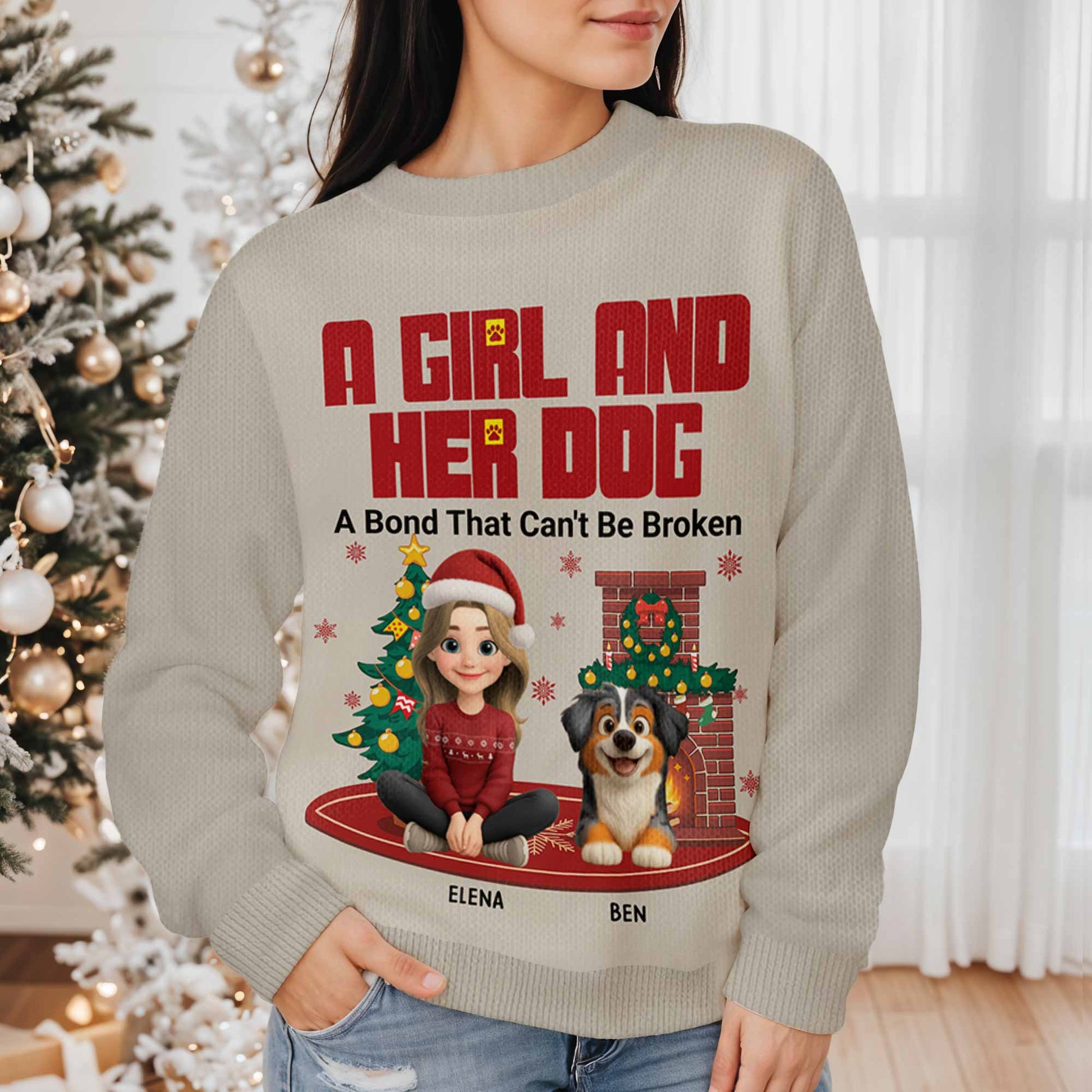 A Girl And Her Dog, A Bond That Can't Be Broken