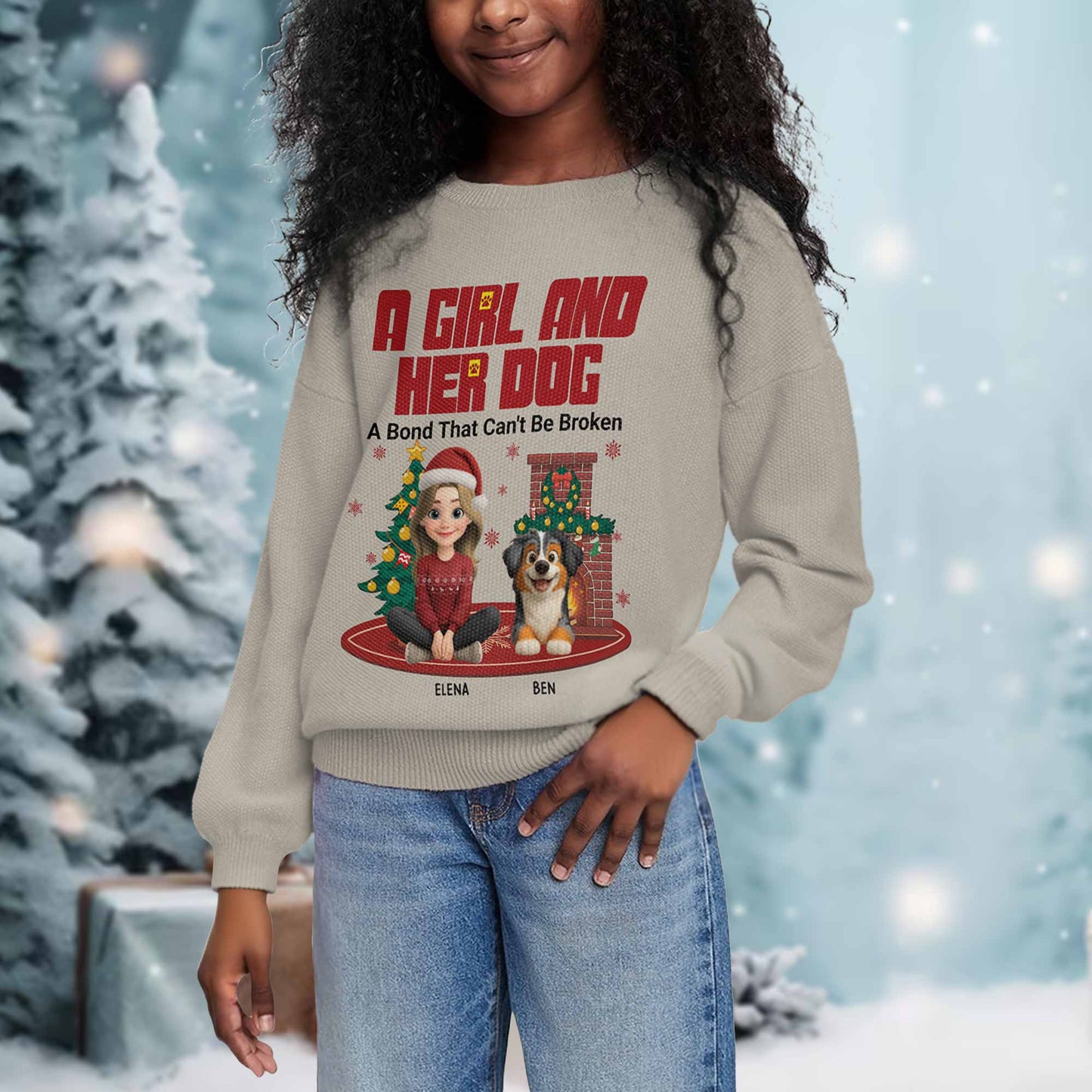 A Girl And Her Dog, A Bond That Can't Be Broken