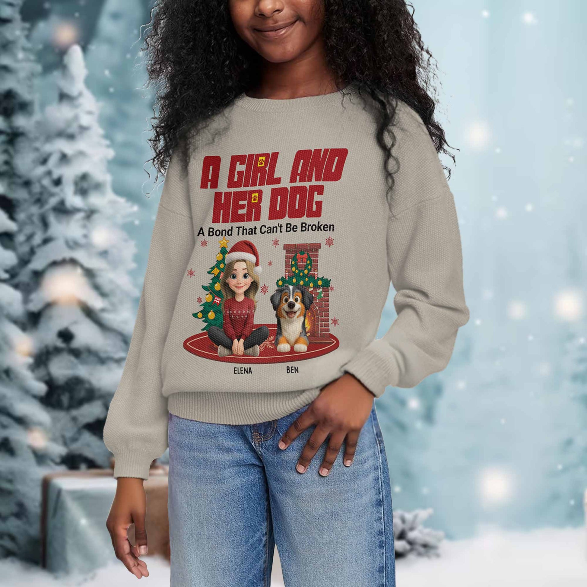 A Girl And Her Dog, A Bond That Can't Be Broken