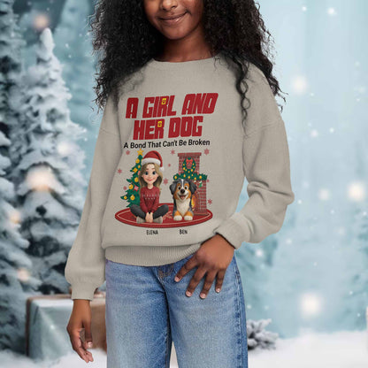 A Girl And Her Dog, A Bond That Can't Be Broken