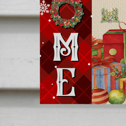 Welcome To Your New Home With Festive Gifts And Dog