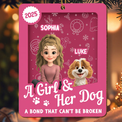 A Girl & Her Dog, A Bond That Can't Be Broken