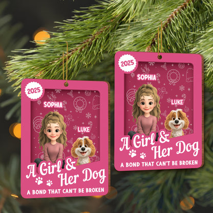 A Girl & Her Dog, A Bond That Can't Be Broken