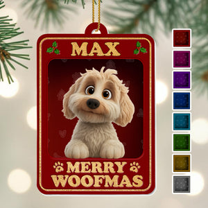 Merry Woofmas Featuring Adorable Dog
