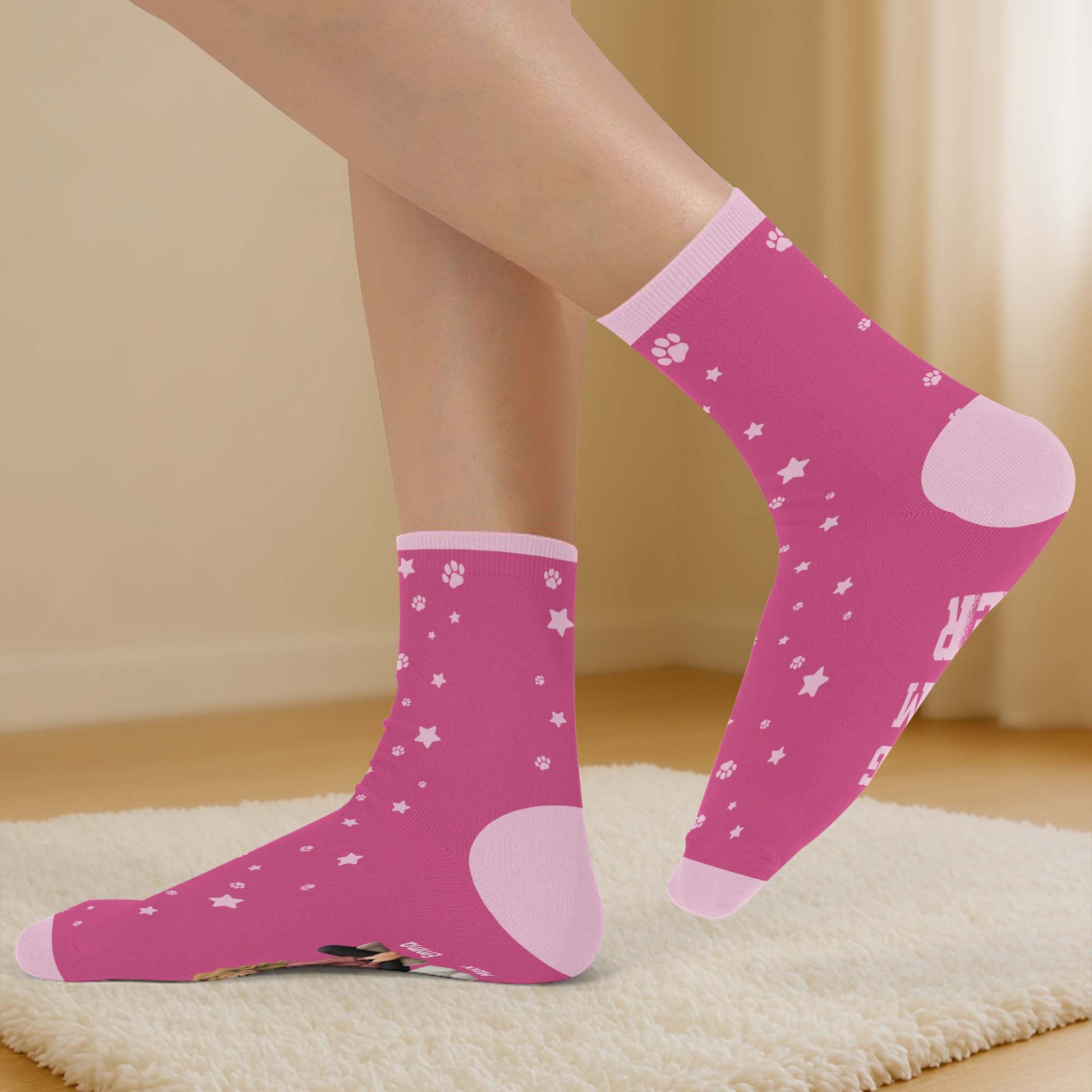 Best Dog Mom Ever With Paws And Stars