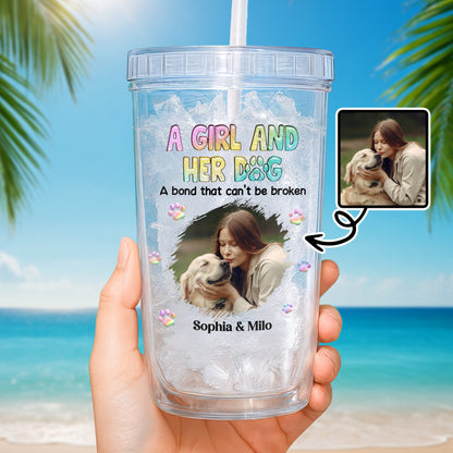 A Girl And Her Dog, A Bond That Can't Be Broken