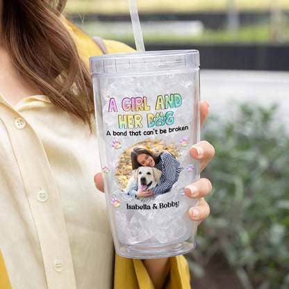 A Girl And Her Dog, A Bond That Can't Be Broken