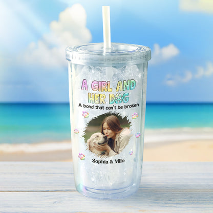 A Girl And Her Dog, A Bond That Can't Be Broken