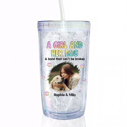 A Girl And Her Dog, A Bond That Can't Be Broken