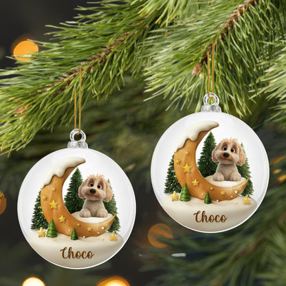 Celebrate Your Furry Friend With Dog And Moon Design