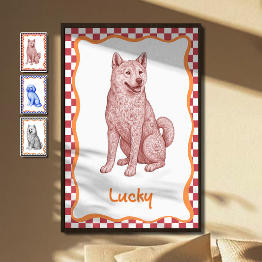 Celebrate Your Beloved Pet With Floral Tribute Dog Design