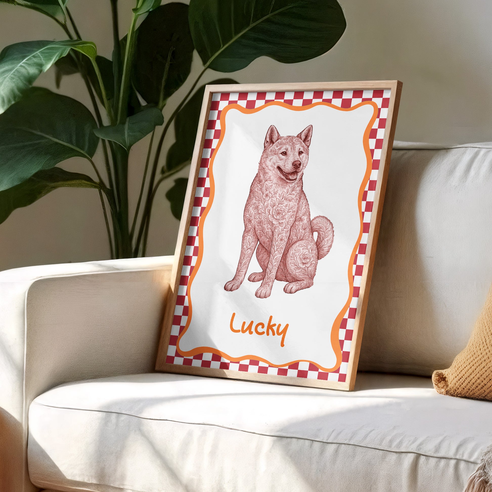 Celebrate Your Beloved Pet With Floral Tribute Dog Design