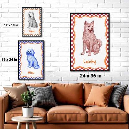 Celebrate Your Beloved Pet With Floral Tribute Dog Design