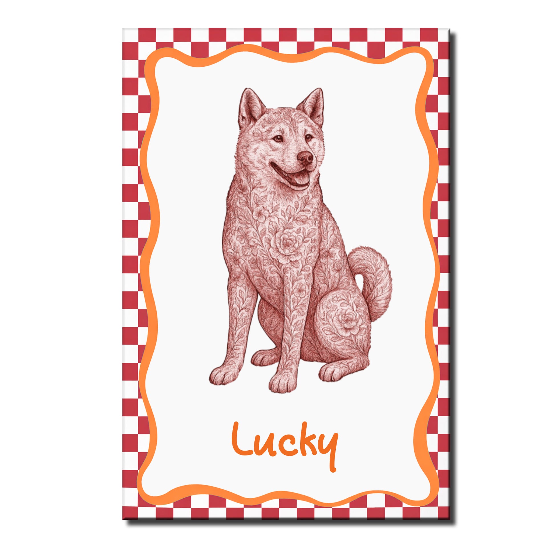 Celebrate Your Beloved Pet With Floral Tribute Dog Design