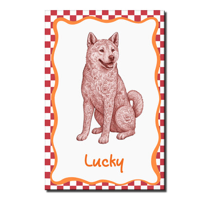 Celebrate Your Beloved Pet With Floral Tribute Dog Design