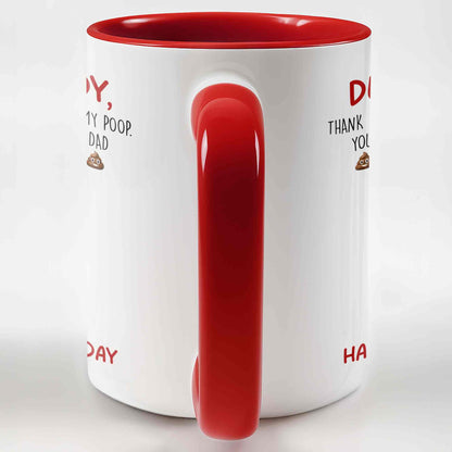 Dear Daddy Thank You For Picking Up My Poop Dog Dad