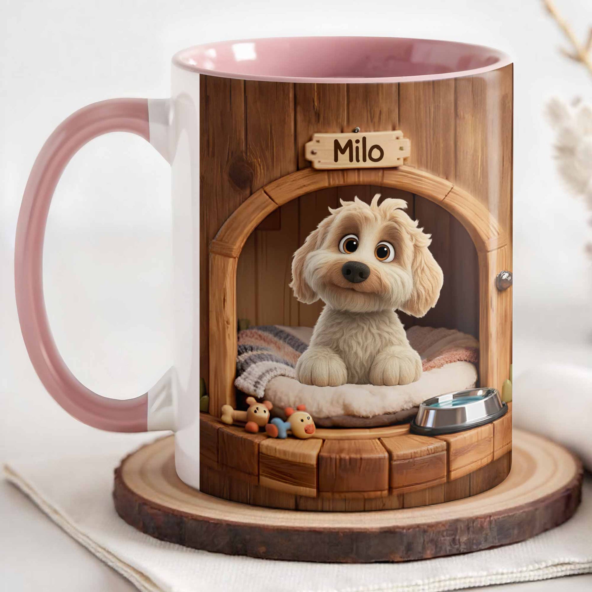 Home Sweet Home Furry Friend Custom Dog In Dog House