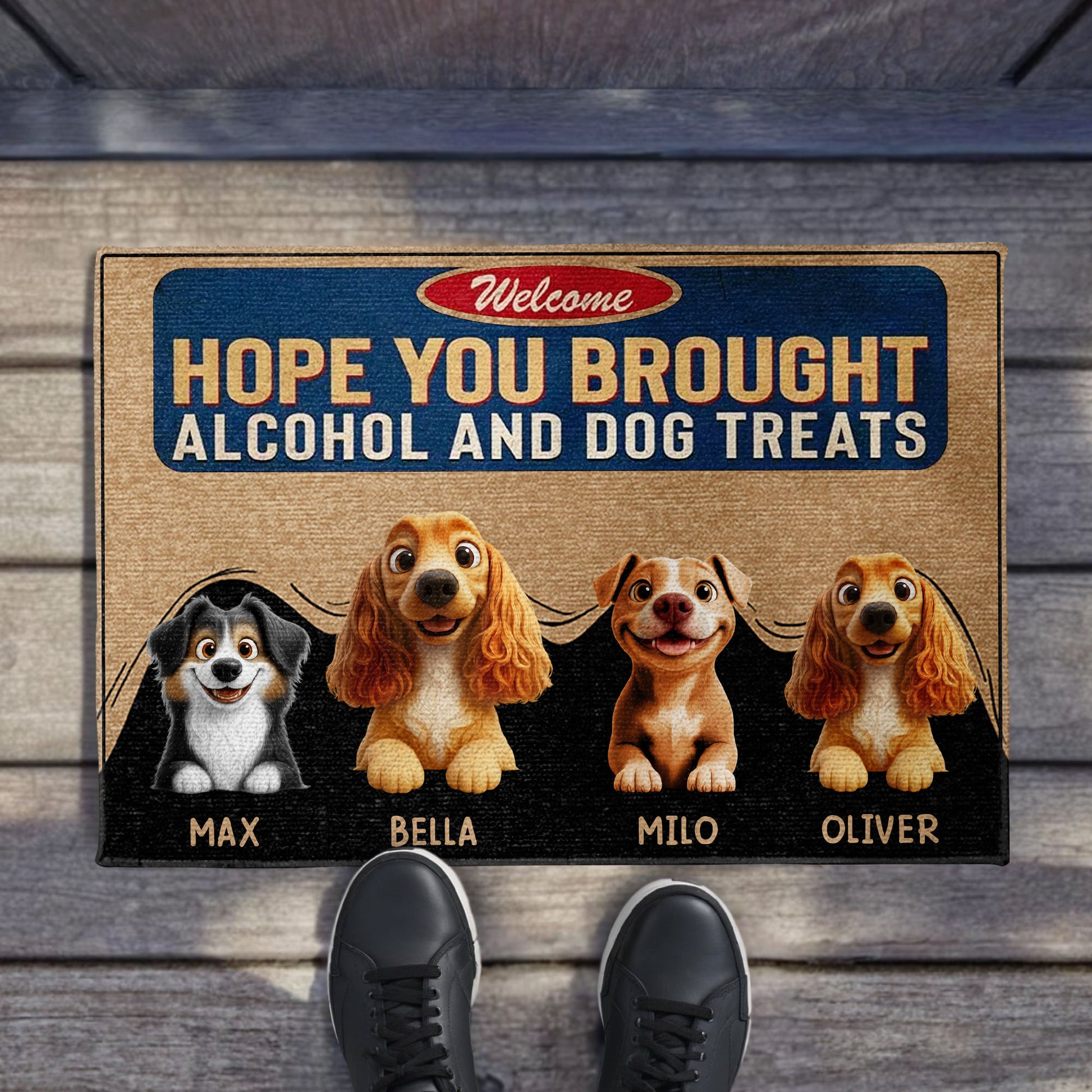 Hope You Brought Alcohol And Dog Treats