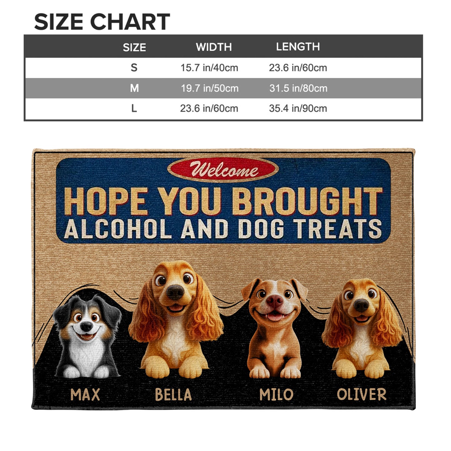 Hope You Brought Alcohol And Dog Treats