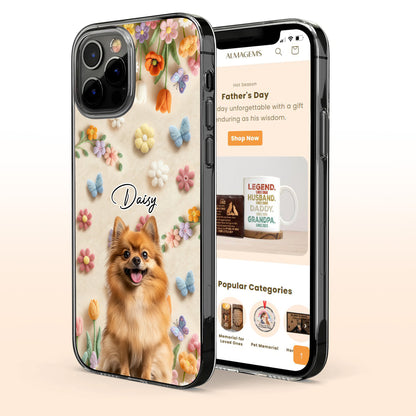 Daisy And Colorful Flowers And Butterflies Design