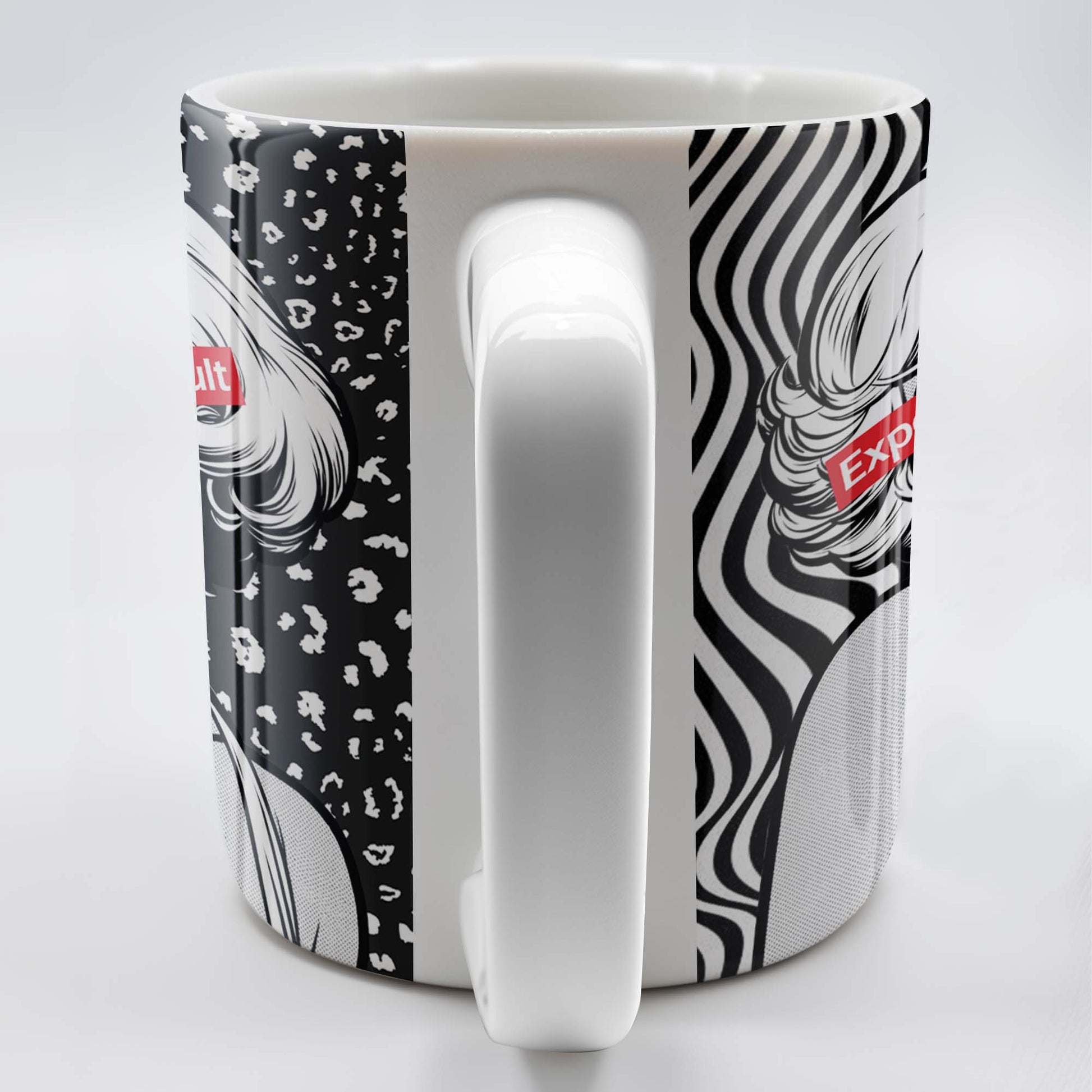 Expensive & Difficult Pop Art Style Mug