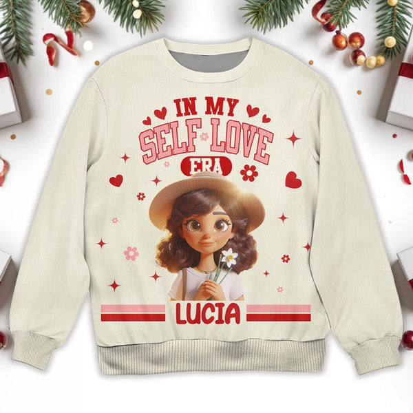 In My Self-Love Era Girl Heart Stars Jumper