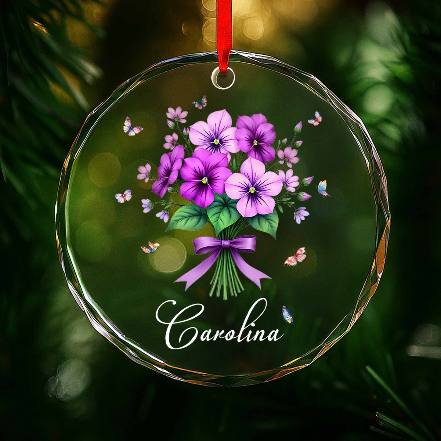 A Vibrant Bouquet Of Flowers Tied With A Classic Bow