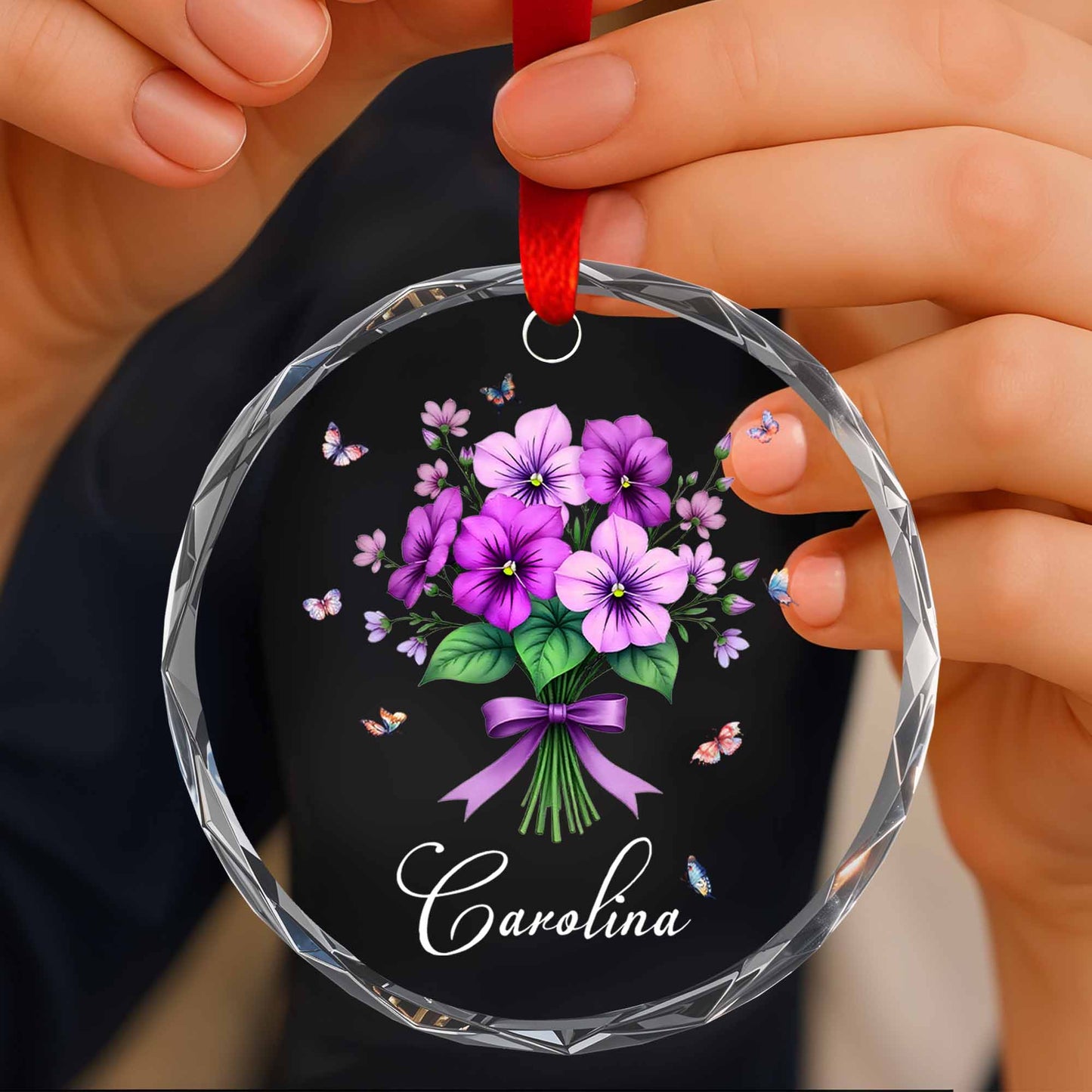 A Vibrant Bouquet Of Flowers Tied With A Classic Bow