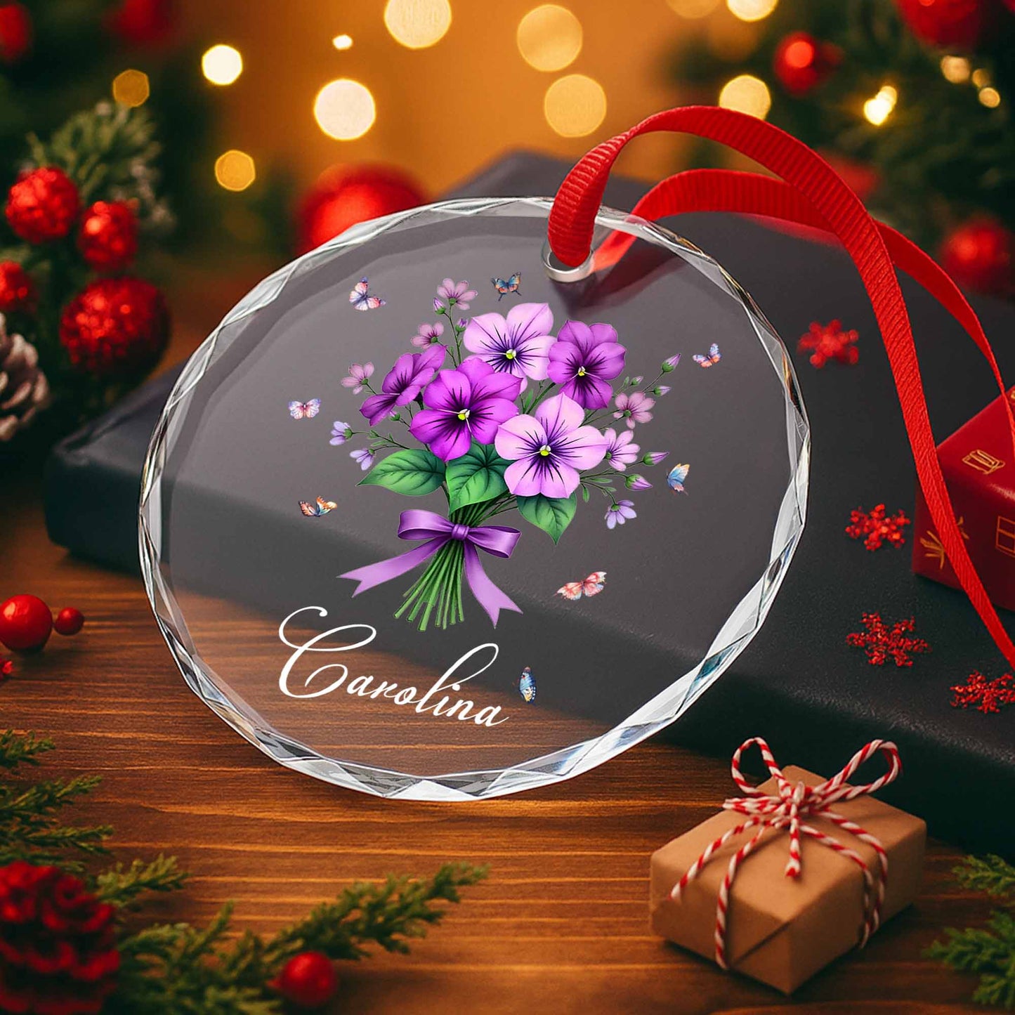 A Vibrant Bouquet Of Flowers Tied With A Classic Bow