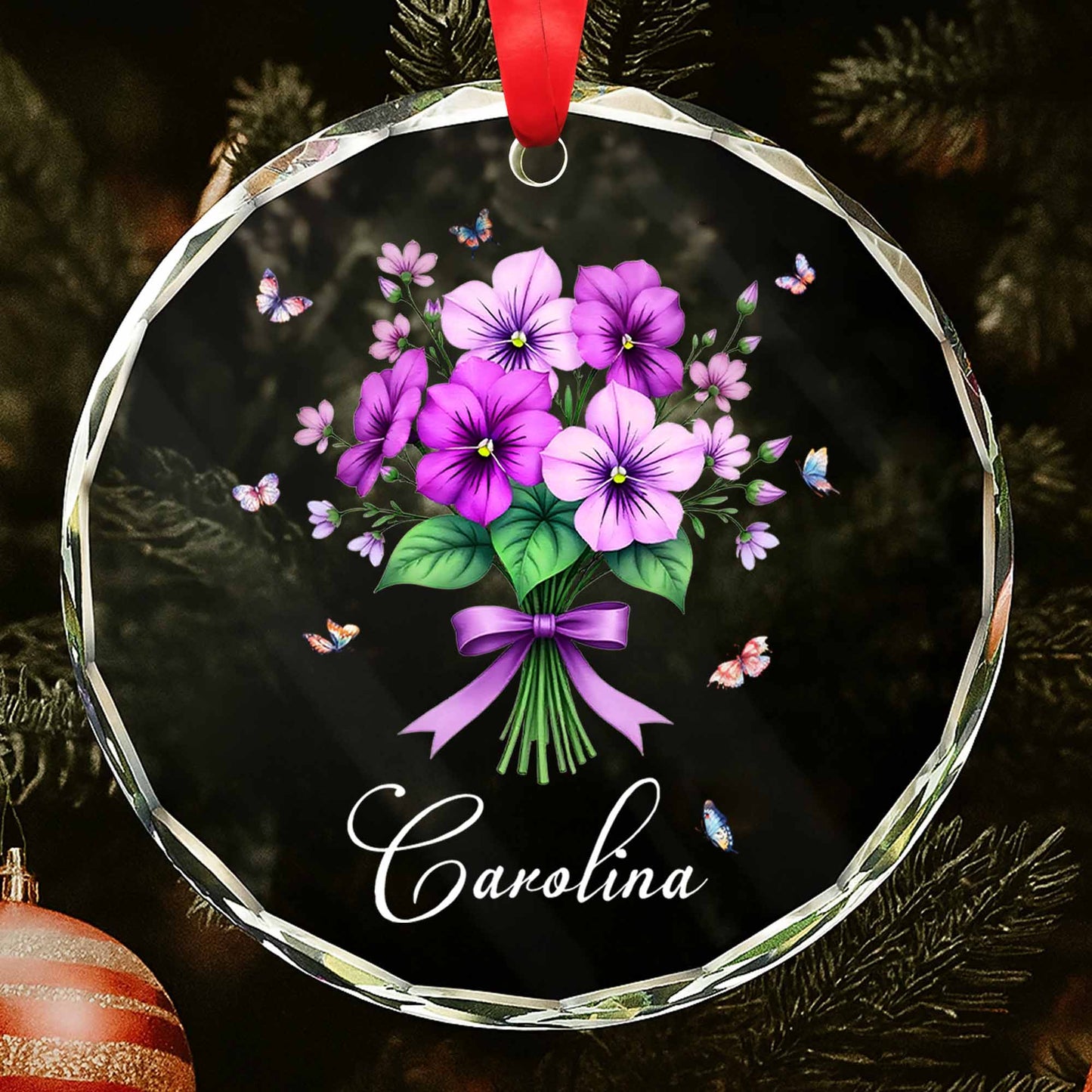 A Vibrant Bouquet Of Flowers Tied With A Classic Bow