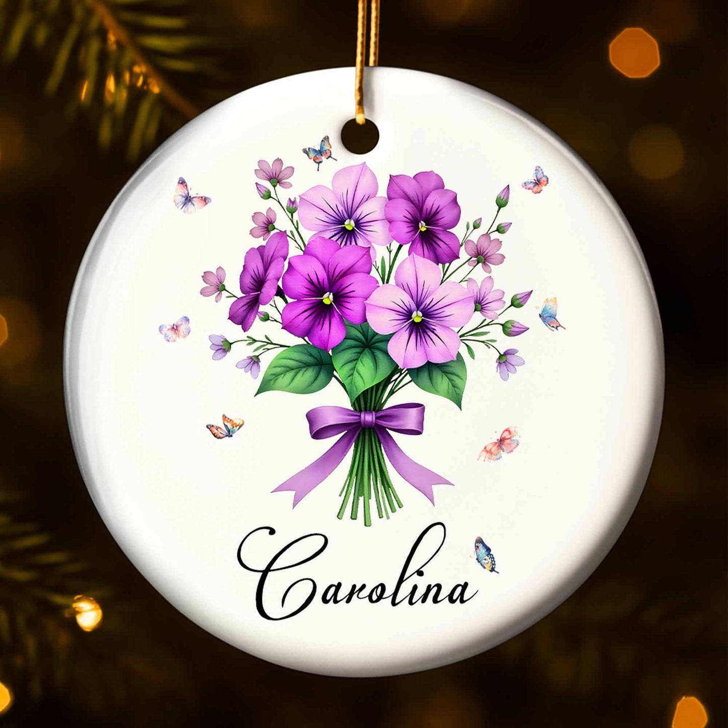 Celebrate Special Moments With Personalized Floral And Butterfly Decor