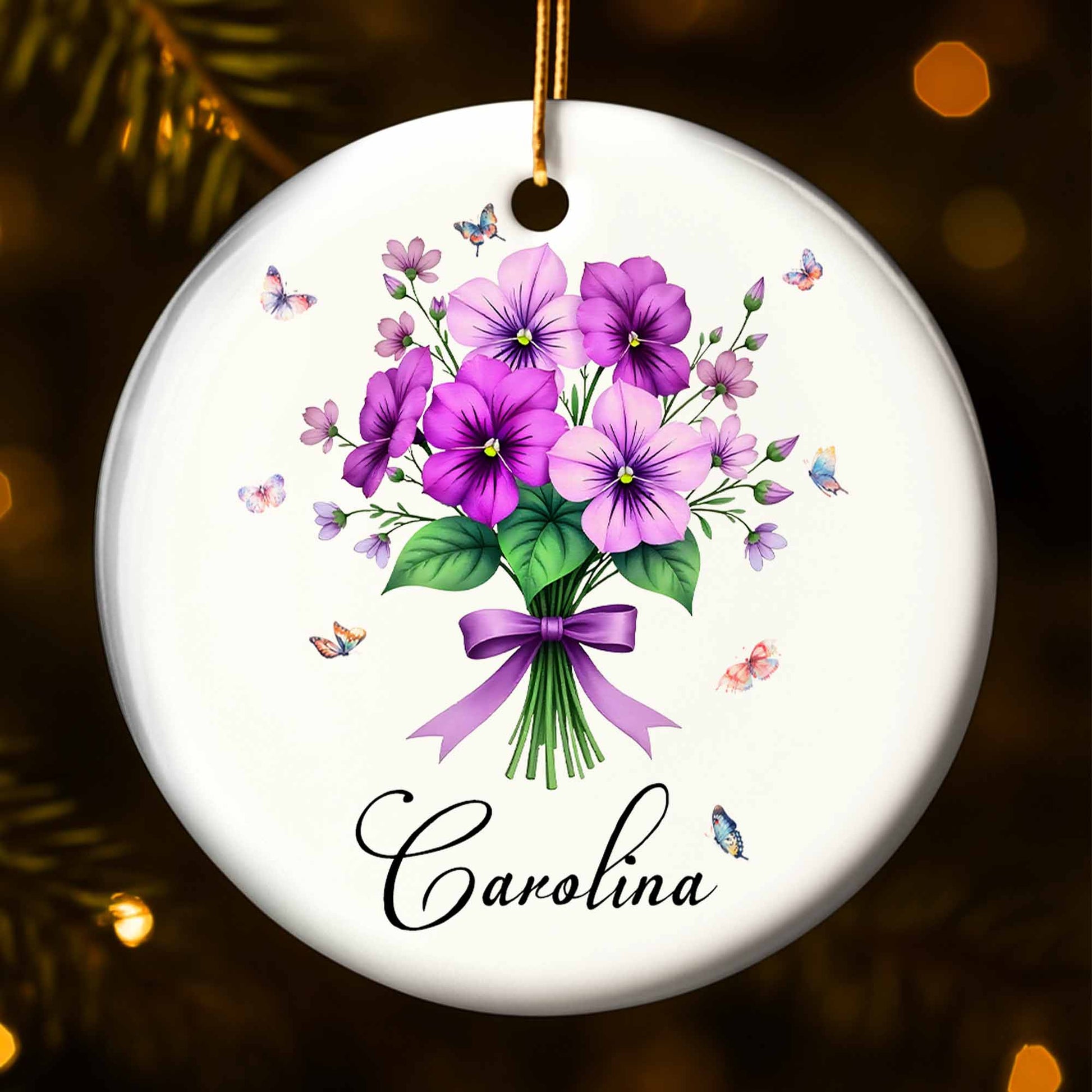 Celebrate Special Moments With Personalized Floral And Butterfly Decor