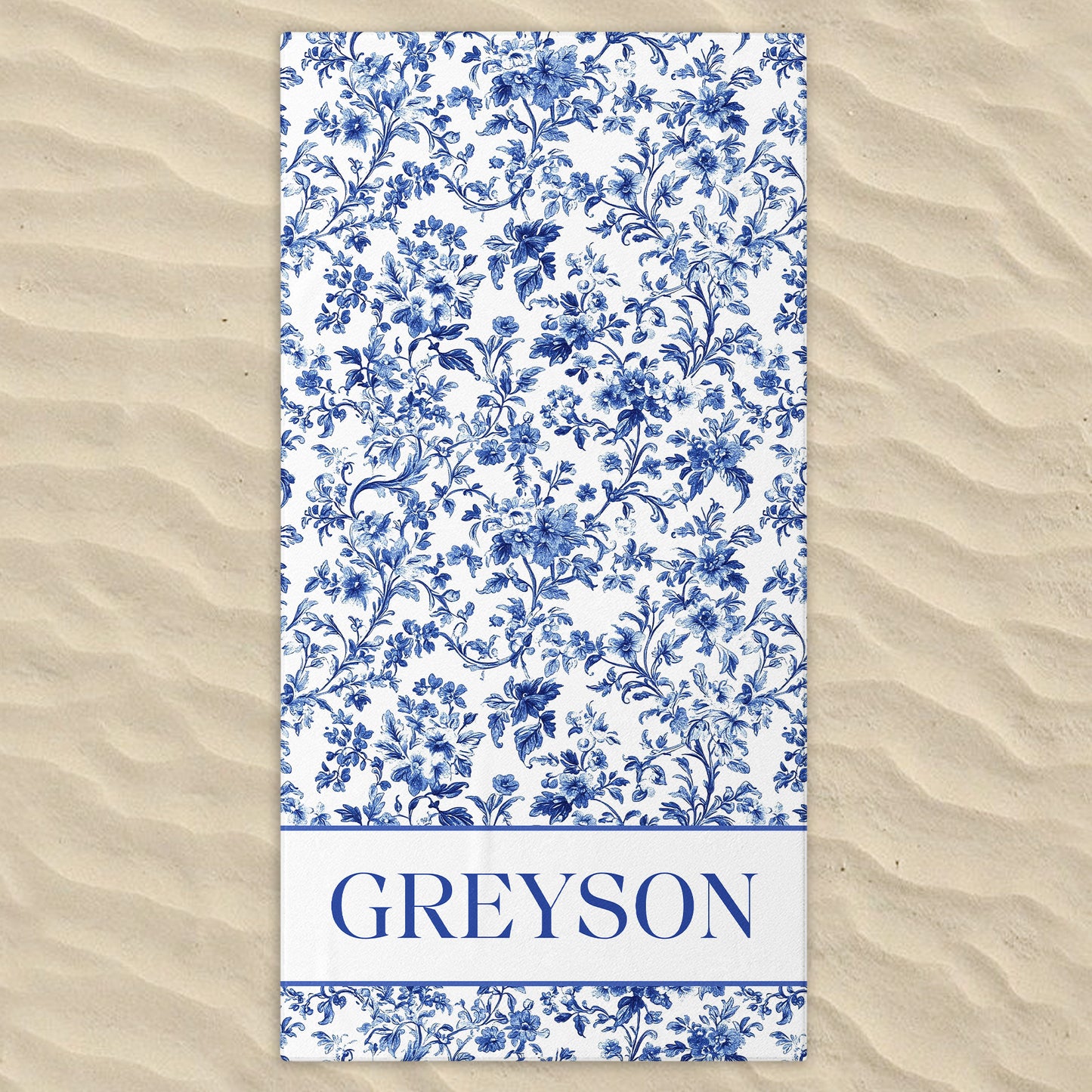 Beautiful Blue Floral Design Perfect For Any Occasion