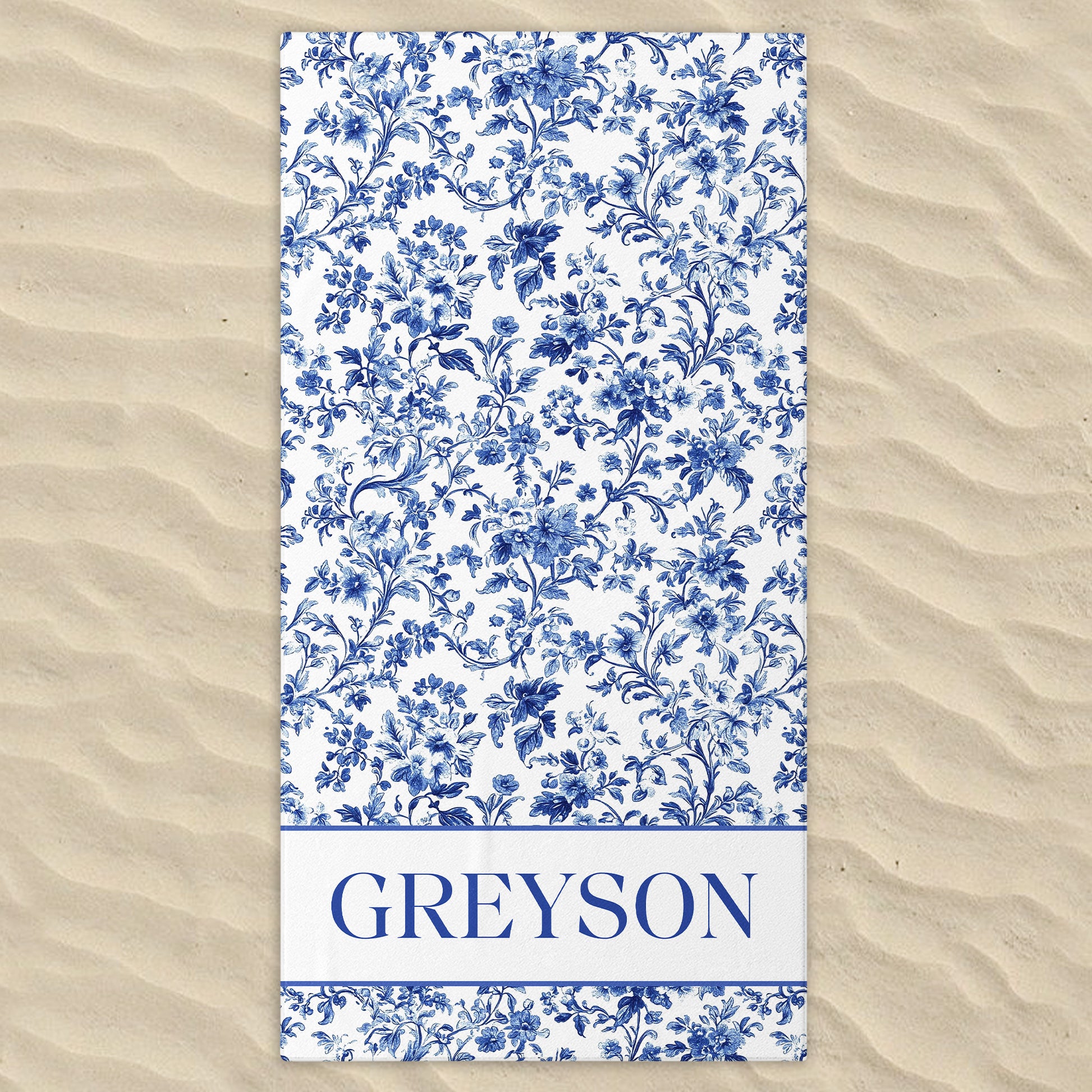 Beautiful Blue Floral Design Perfect For Any Occasion