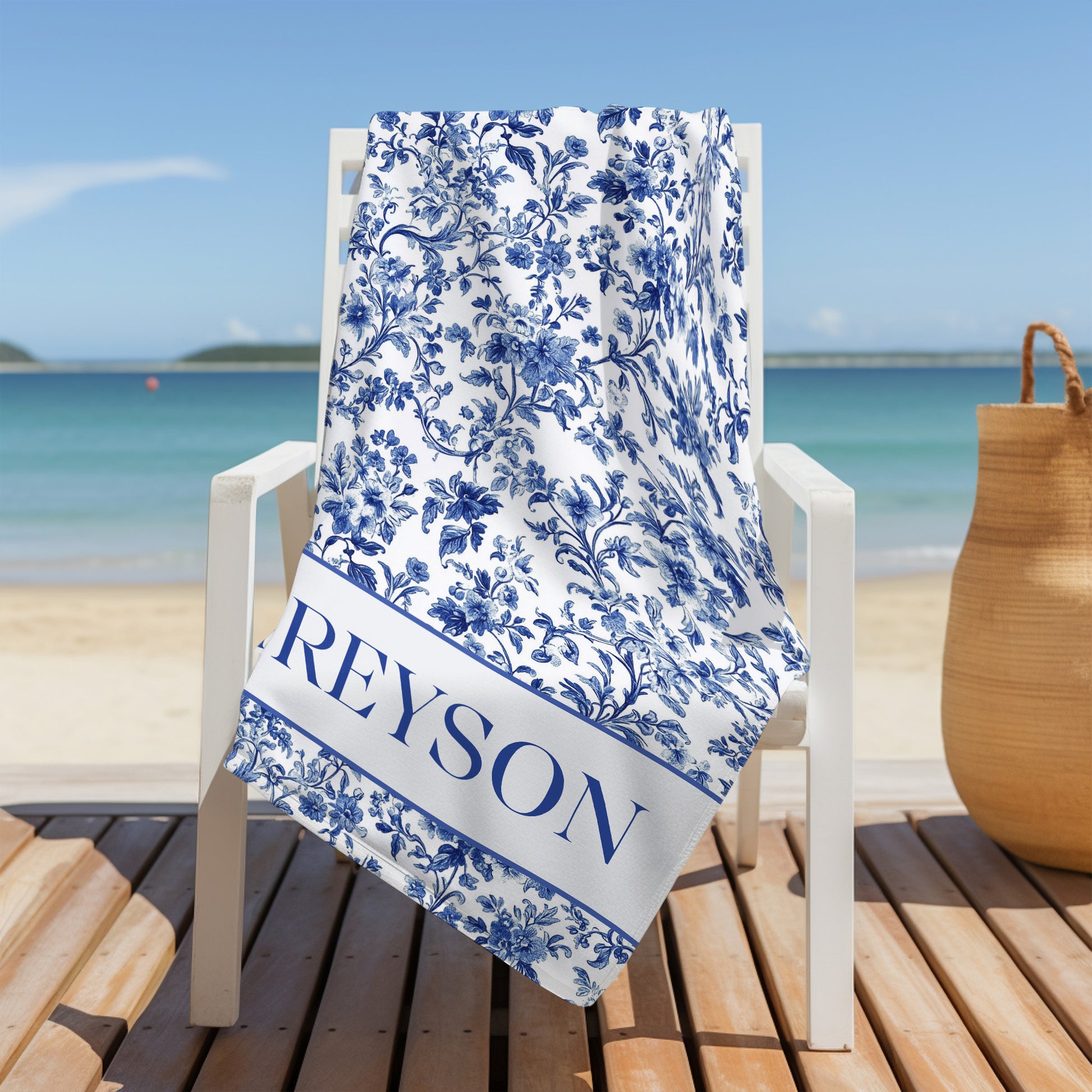 Beautiful Blue Floral Design Perfect For Any Occasion