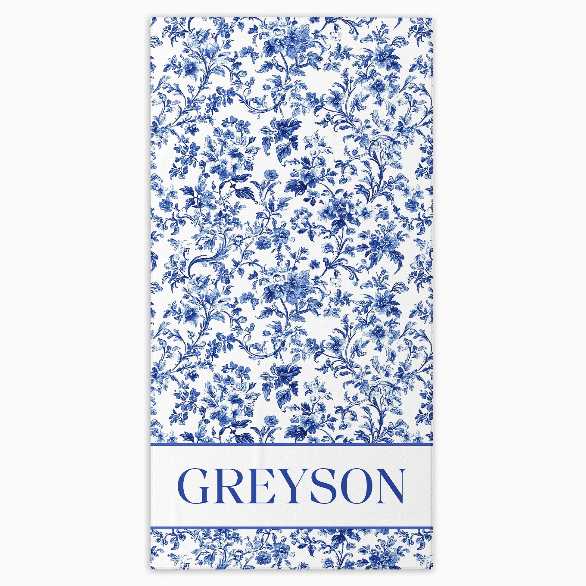 Beautiful Blue Floral Design Perfect For Any Occasion