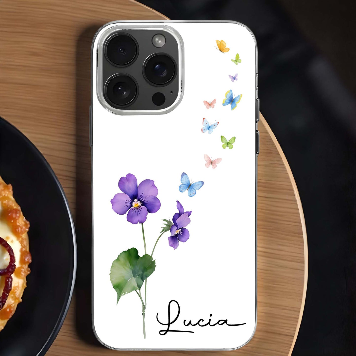 Beautiful Flowers And Butterflies Design