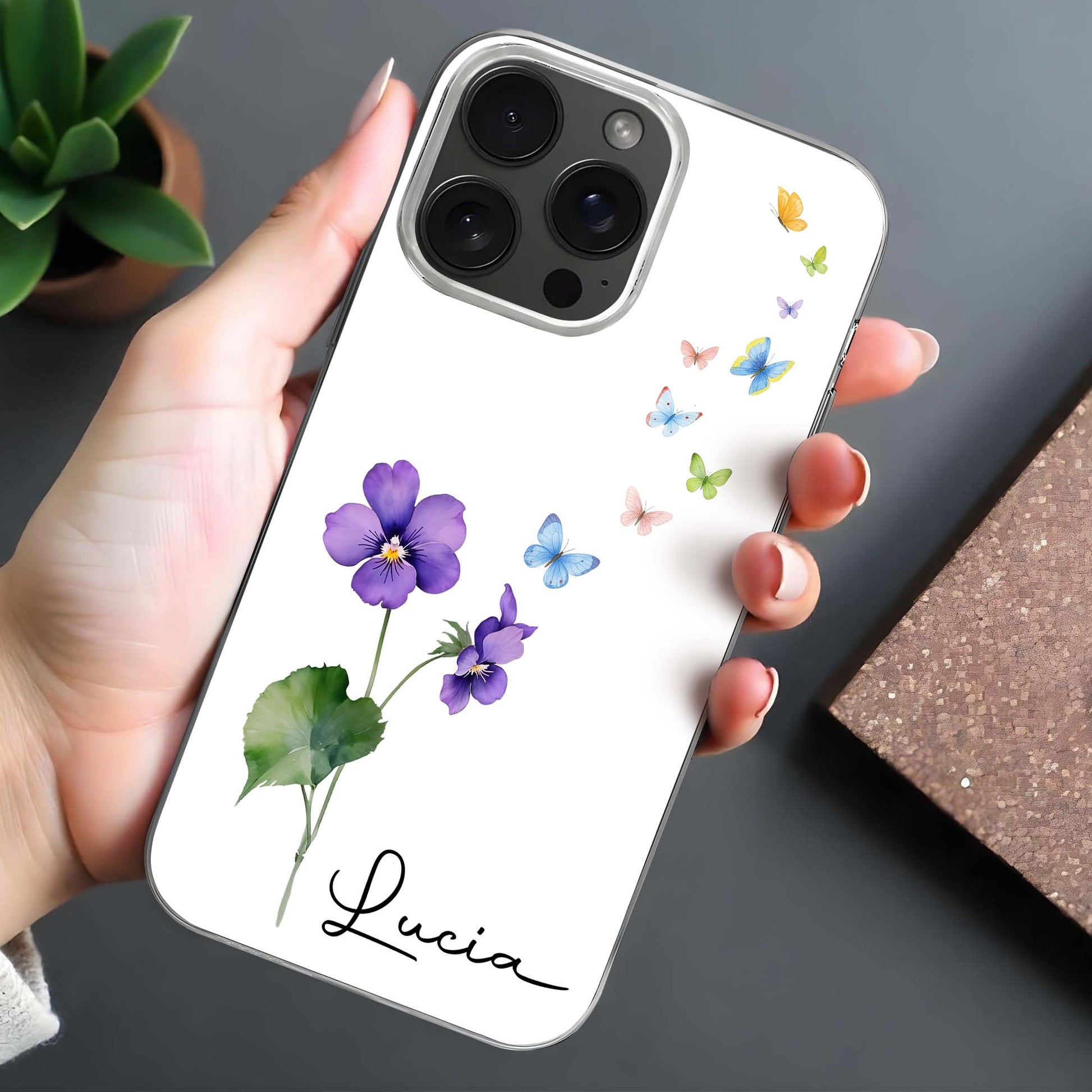 Beautiful Flowers And Butterflies Design