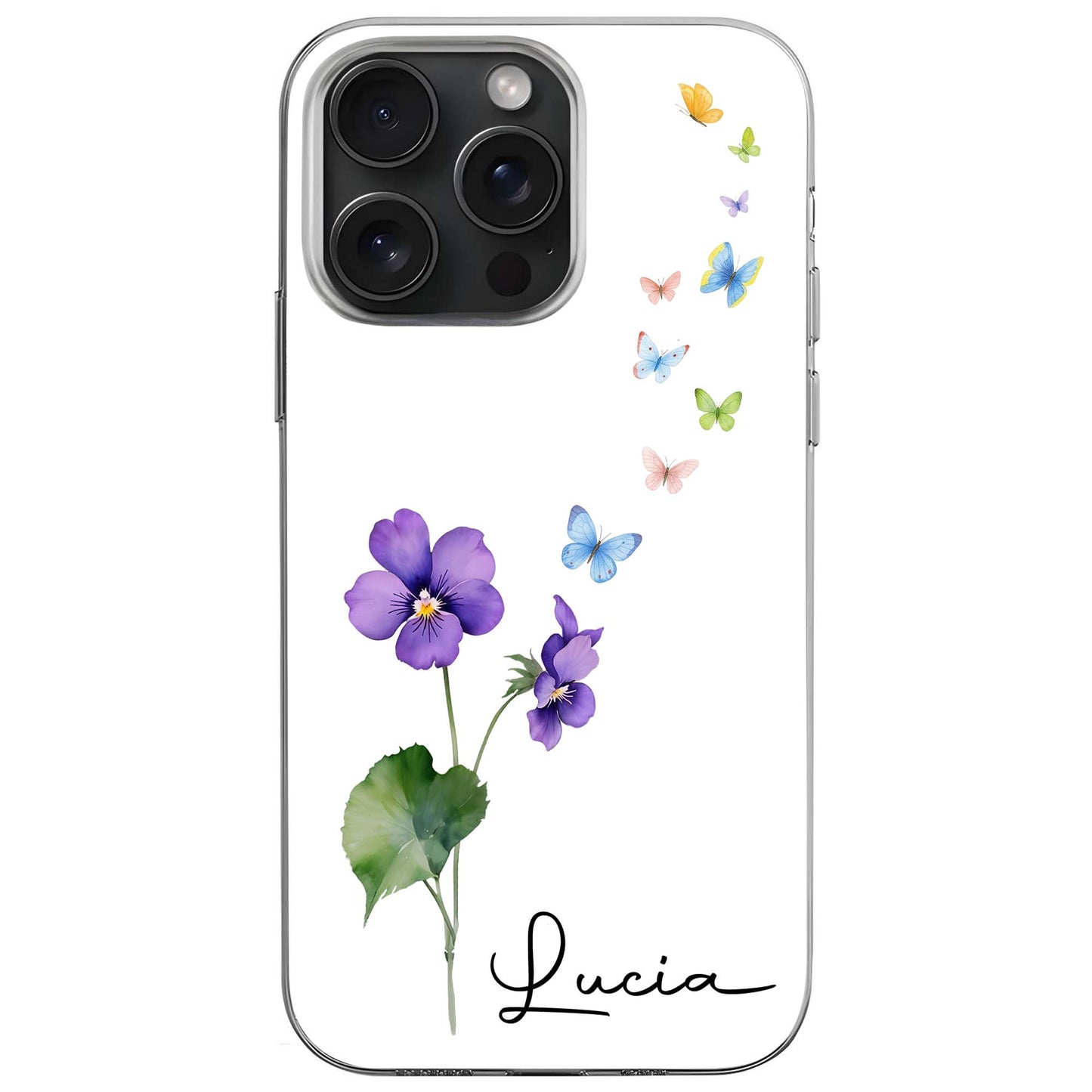 Beautiful Flowers And Butterflies Design