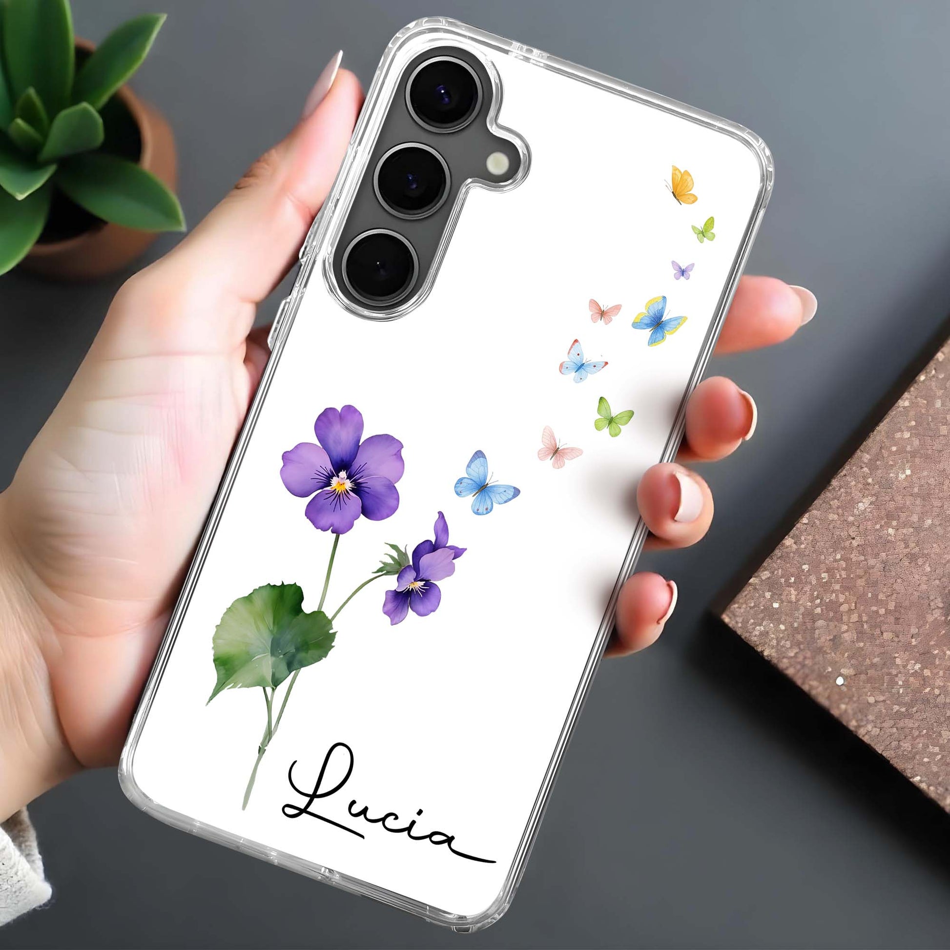 Beautiful Flowers And Butterflies Design