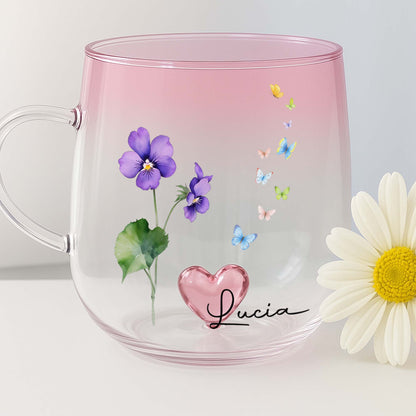 Celebrate A Special Moment With Vibrant Flowers And Butterflies