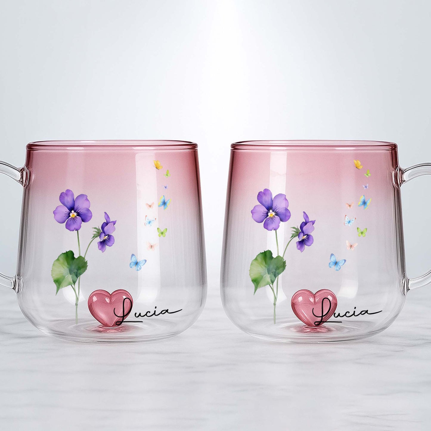 Celebrate A Special Moment With Vibrant Flowers And Butterflies