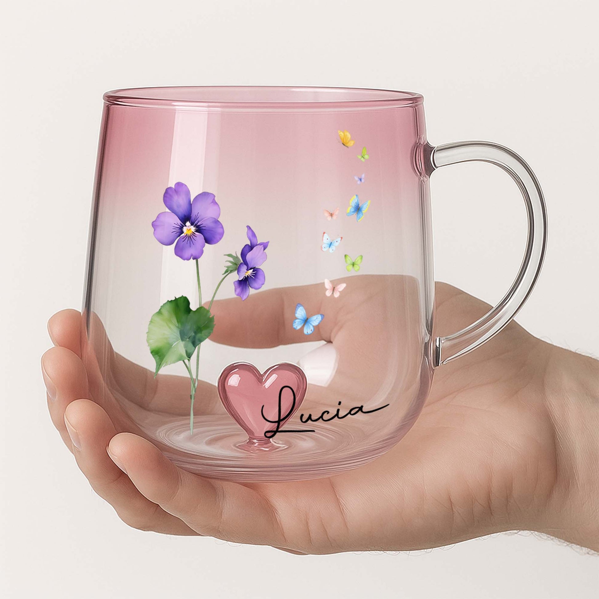 Celebrate A Special Moment With Vibrant Flowers And Butterflies