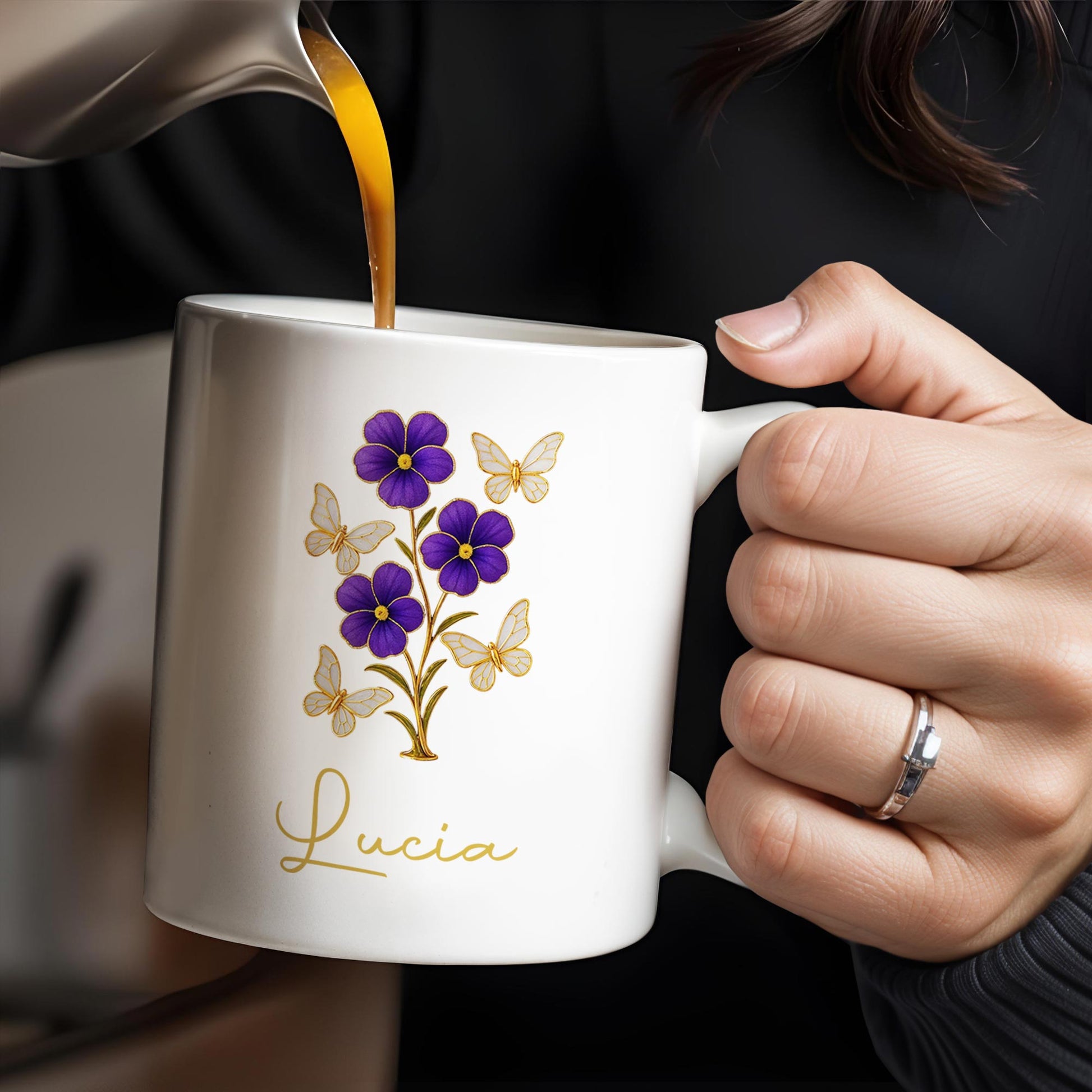 Enjoy The Delicate Beauty Flowers And Butterflies