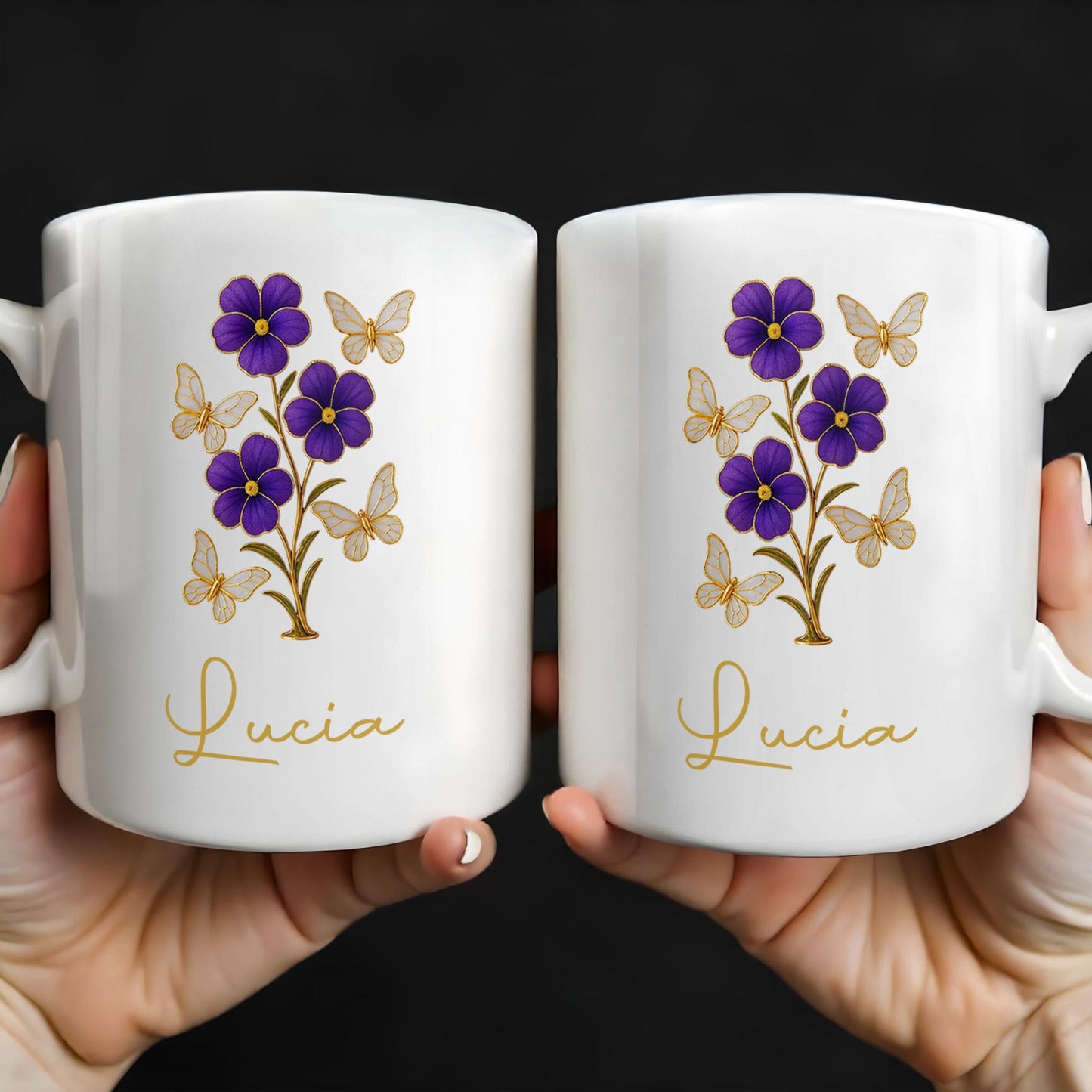 Enjoy The Delicate Beauty Flowers And Butterflies