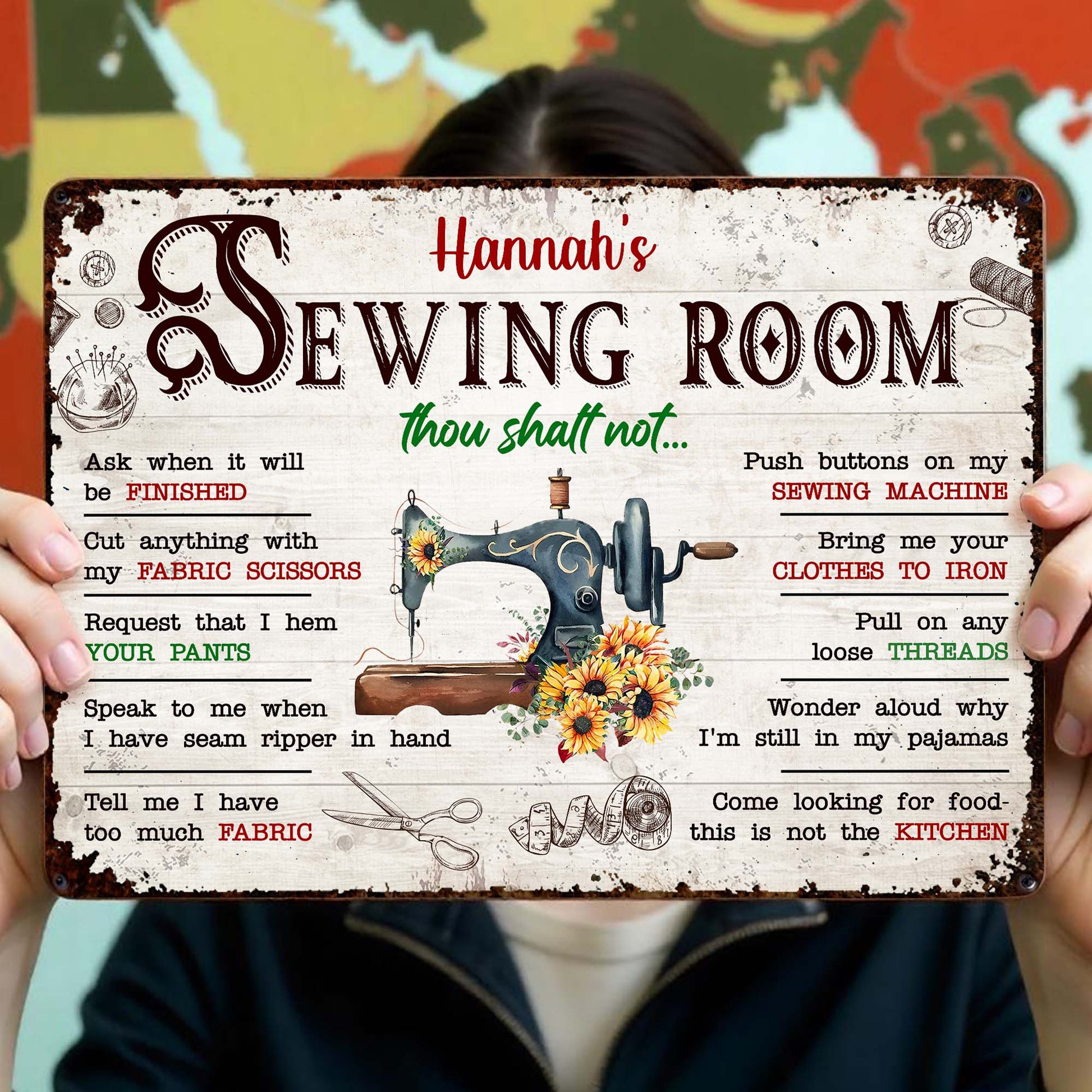 Hannah's Sewing Room Thou Shalt Not Sewing Essentials