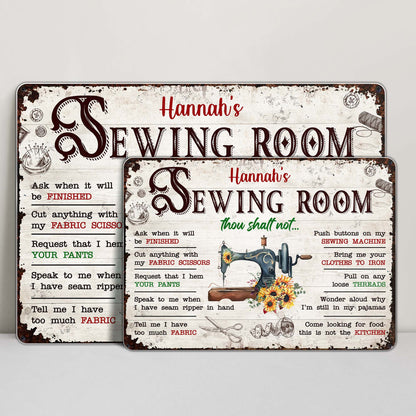 Hannah's Sewing Room Thou Shalt Not Sewing Essentials