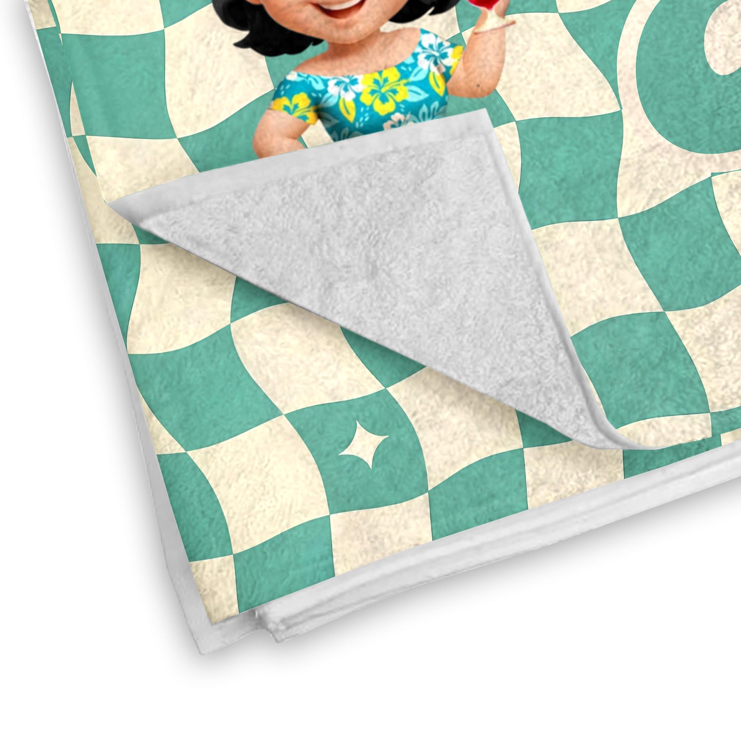 Bring Fun To Your Summer Days, Cartoon Woman With Fruits